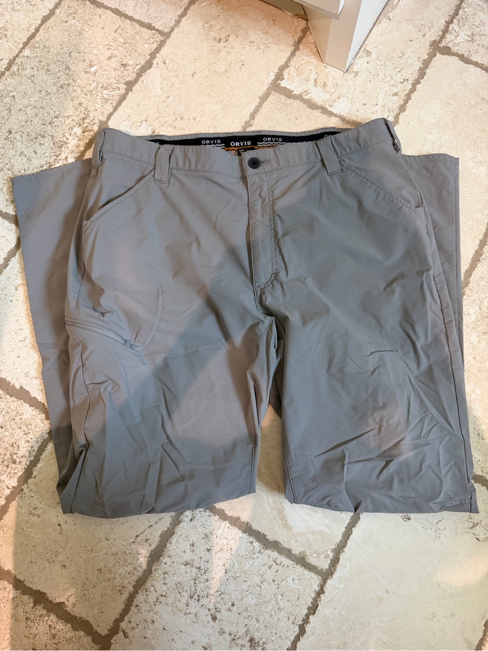 Orvis Men's Slate Gray Cargo Pants
